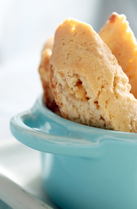 Coconut and White Chocolate Biscotti