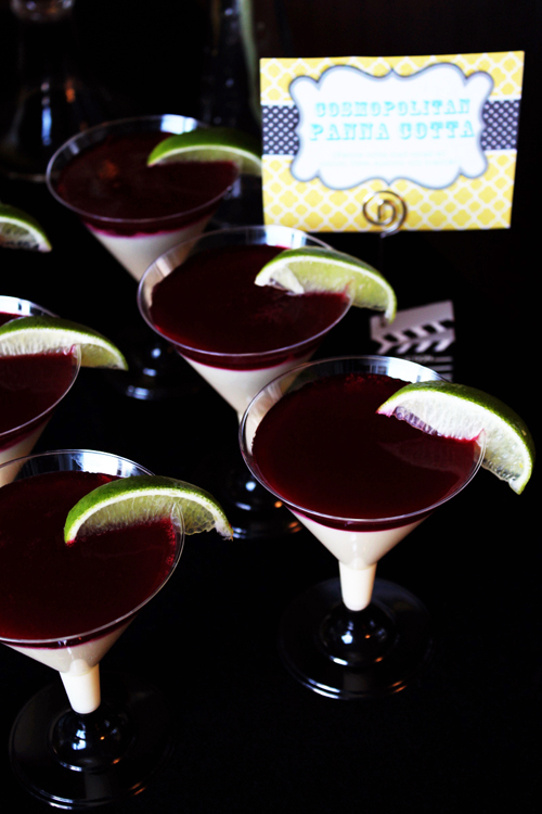 Cosmopolitan Panna Cotta