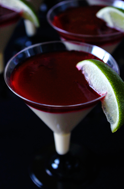 Cosmopolitan Panna Cotta