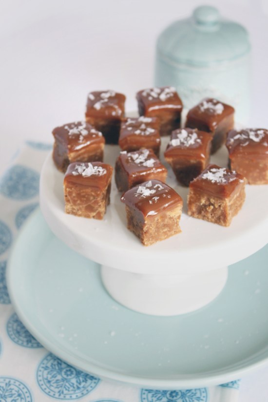 Vanilla Fudge with Dulce de Leche and Sea Salt