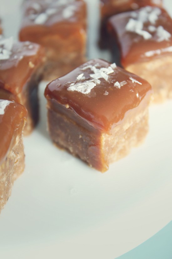 Vanilla Fudge with Dulce de Leche and Sea Salt