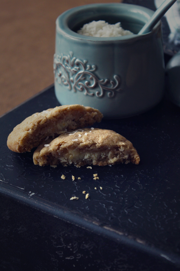 Coconut Lime Cream Cheese Cookies