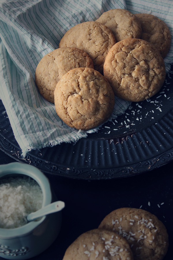 Coconut Lime Cream Cheese Cookies
